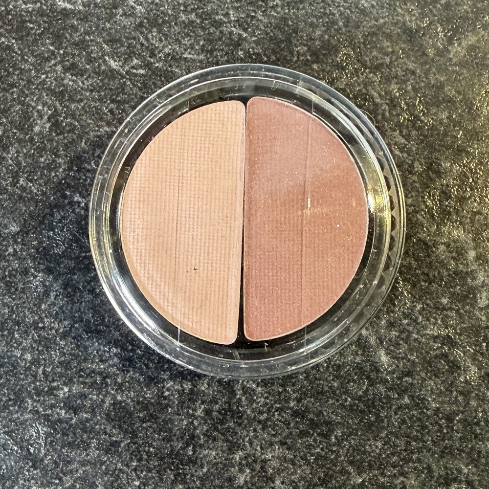 NEW Merle‎ Norman Luxiva Lasting Eyecolor Duet SHELL TEAROSE Eyeshadow
